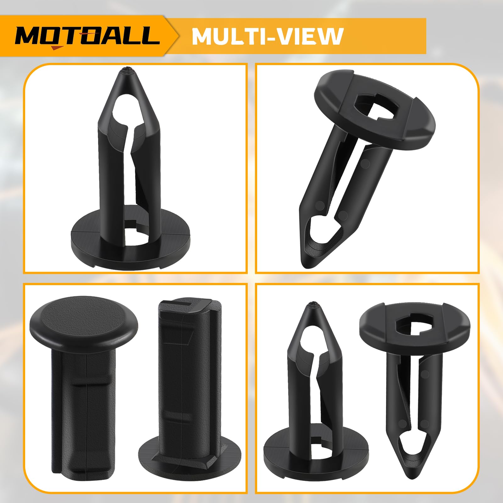 FenderSTMミディアムスケール ネック調整フレット擦合済 変えピックガード Amazon.com: MOTOALL 100 x ATV Fender Clips Push Retainer Fasteners